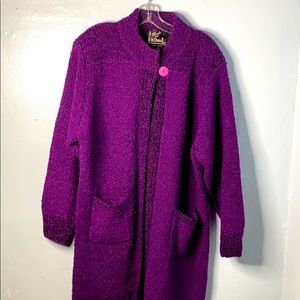 PURPLE Monto par le Chois Sweater 1X